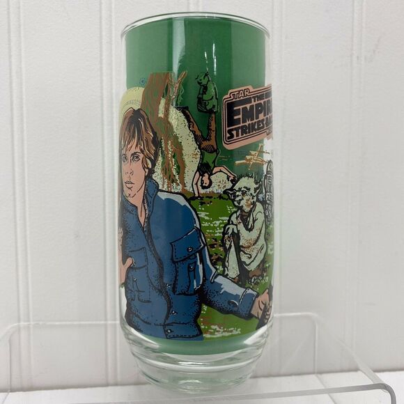 3 Star Wars: Return Of The Jedi Burger King Drinking Glasses 1980 Coca-Cola - Picture 3 of 7
